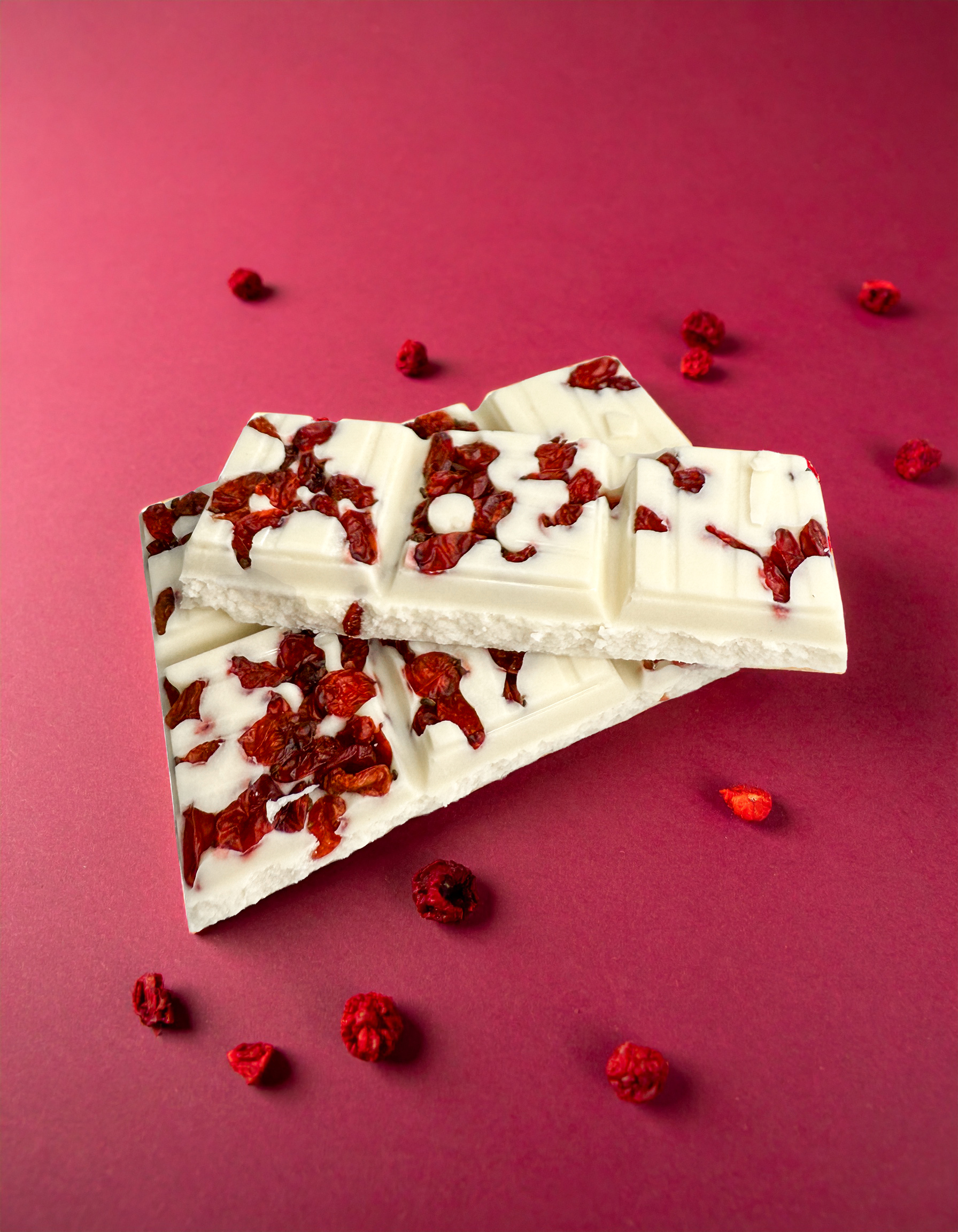 Ricolle Chocolate White and Zereshk 100 Gr - Image 4