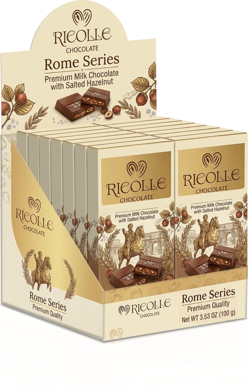 Ricolle Chocolate Rome Series 100 Gr - Image 3